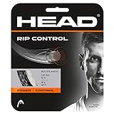 HEAD Unisex-Erwachsene RIP Control Set Tennis-Saite, Black, 17