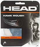 HEAD Unisex – Erwachsene Hawk Rough Tennis-Saite, Anthracite, 16