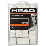 HEAD Unisex-Erwachsene 12 Prime Pro Griffband, weiß, Einheitsgröße