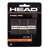 HEAD Unisex-Adult Padel Pro Griffband, Schwarz, One Size