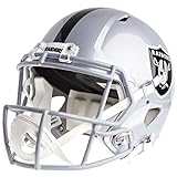 Riddell Unisex-Erwachsene Helm NFL Las Vegas Raiders Replica Speed Fußballhelm, Team-Farbe, Einheitsgröße