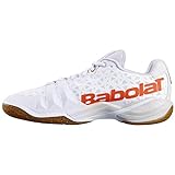 Babolat Shadow Tour Badminton Sportschuhe weiß 30F2101-1067 (eu_Footwear_Size_System, Adult, Men, Numeric, medium, Numeric_40_Point_5)
